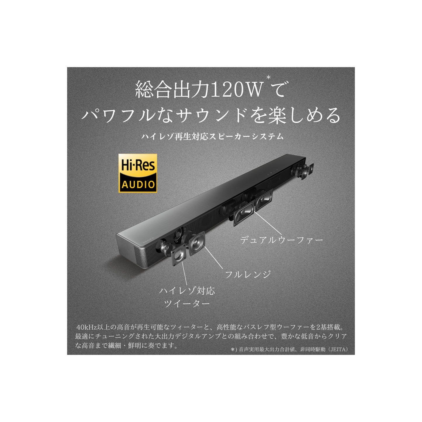 REGZAサウンドシステム TS216G