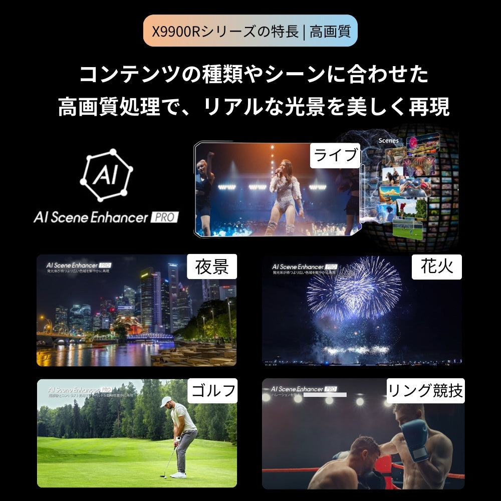 【NEW】REGZA 65V型4K有機ELテレビ 65X9900R
