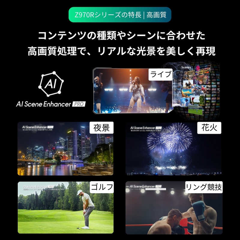 【NEW】REGZA 65V型4K液晶テレビ 65Z970R