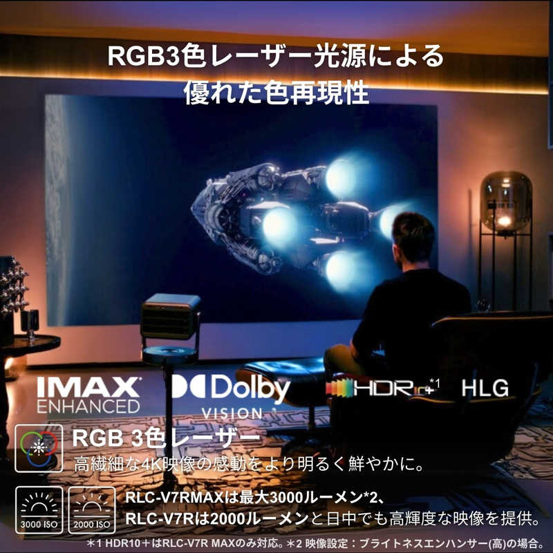 REGZA レーザープロジェクター RLC-V7R