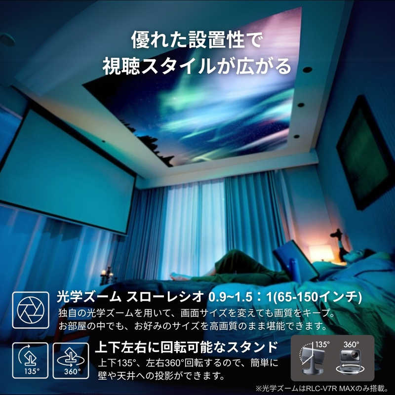 REGZA レーザープロジェクター RLC-V7R