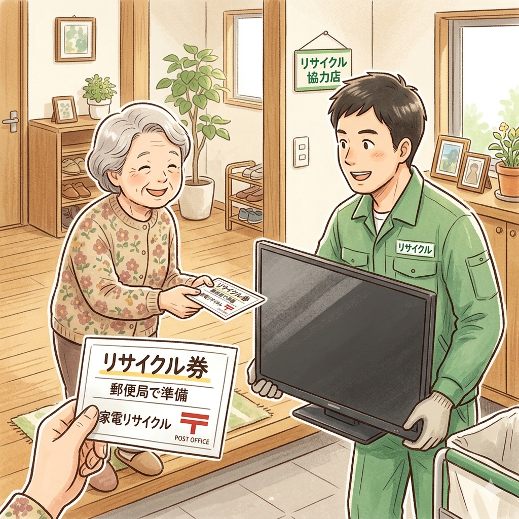 リサイクル引取りサービス依頼 ※リサイクル券はお客様による手配 ※収集運搬費2,200円は現地にてお支払い