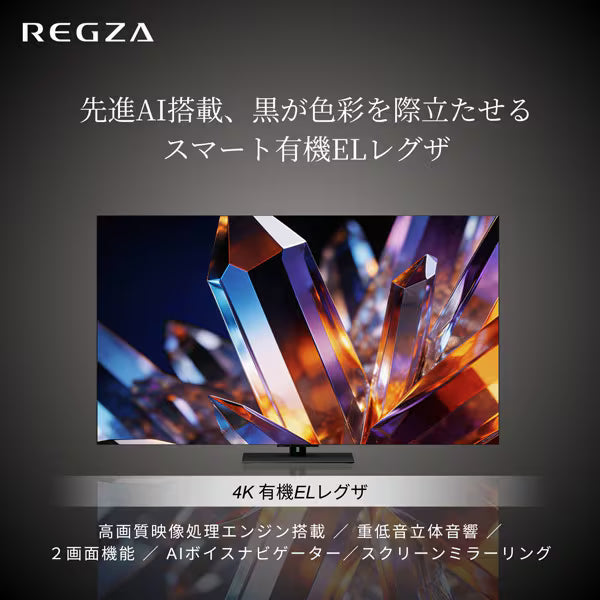 REGZA 48V型4K有機ELテレビ　48X770S