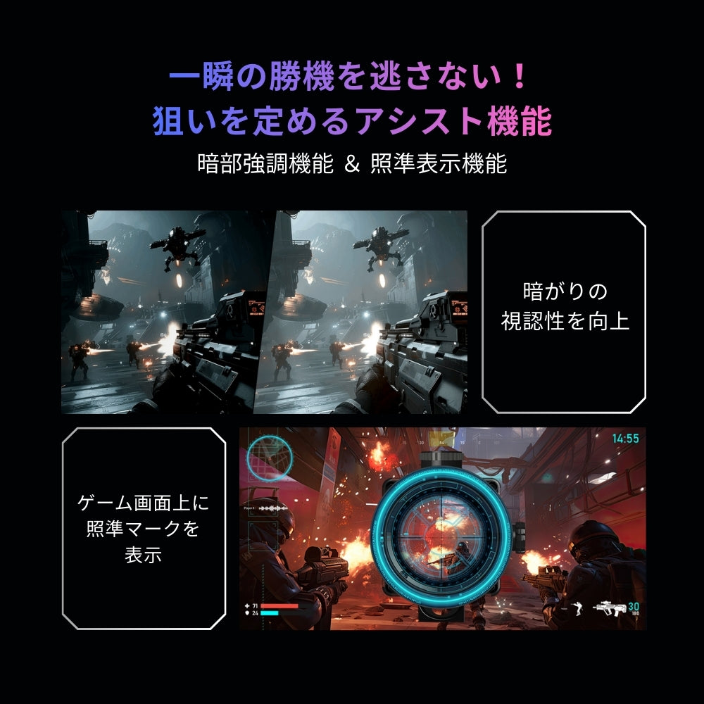 【27インチ Ultra HD/4Kゲーミングモニター】RM-G278R