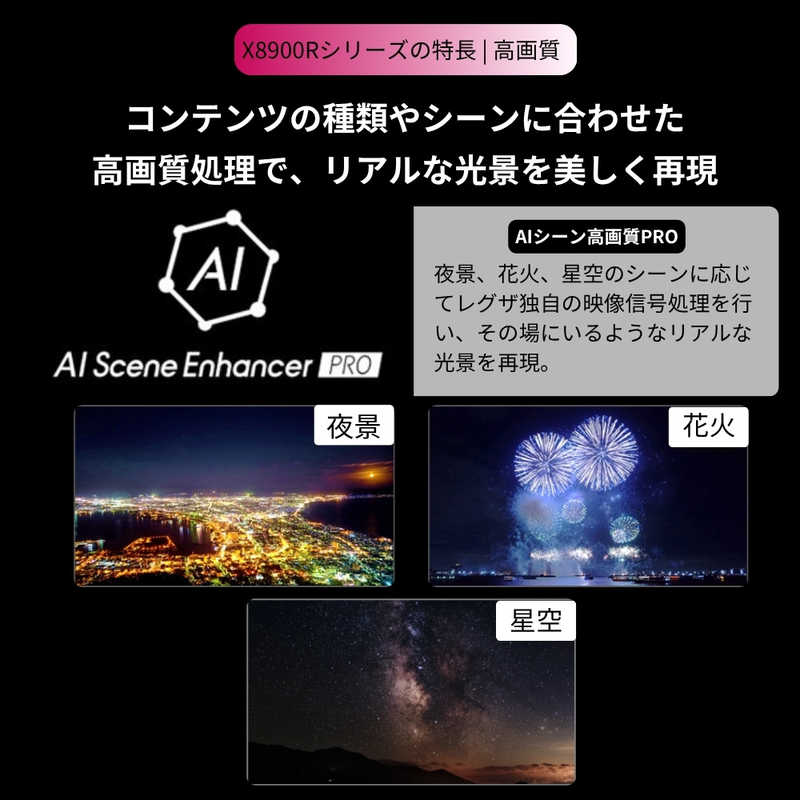 【NEW】REGZA 48V型4K有機ELテレビ　48X8900R